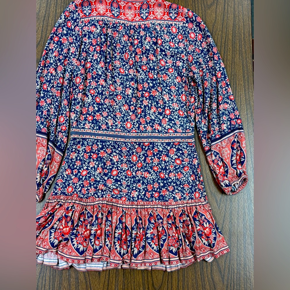 Spell & The Gypsy Collective Jasmine Long Sleeve Playdress in Navy - Picture 9 of 13